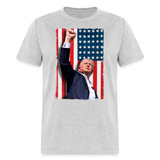 Stand Tall - Trump 2024 Classic T-Shirt - heather gray