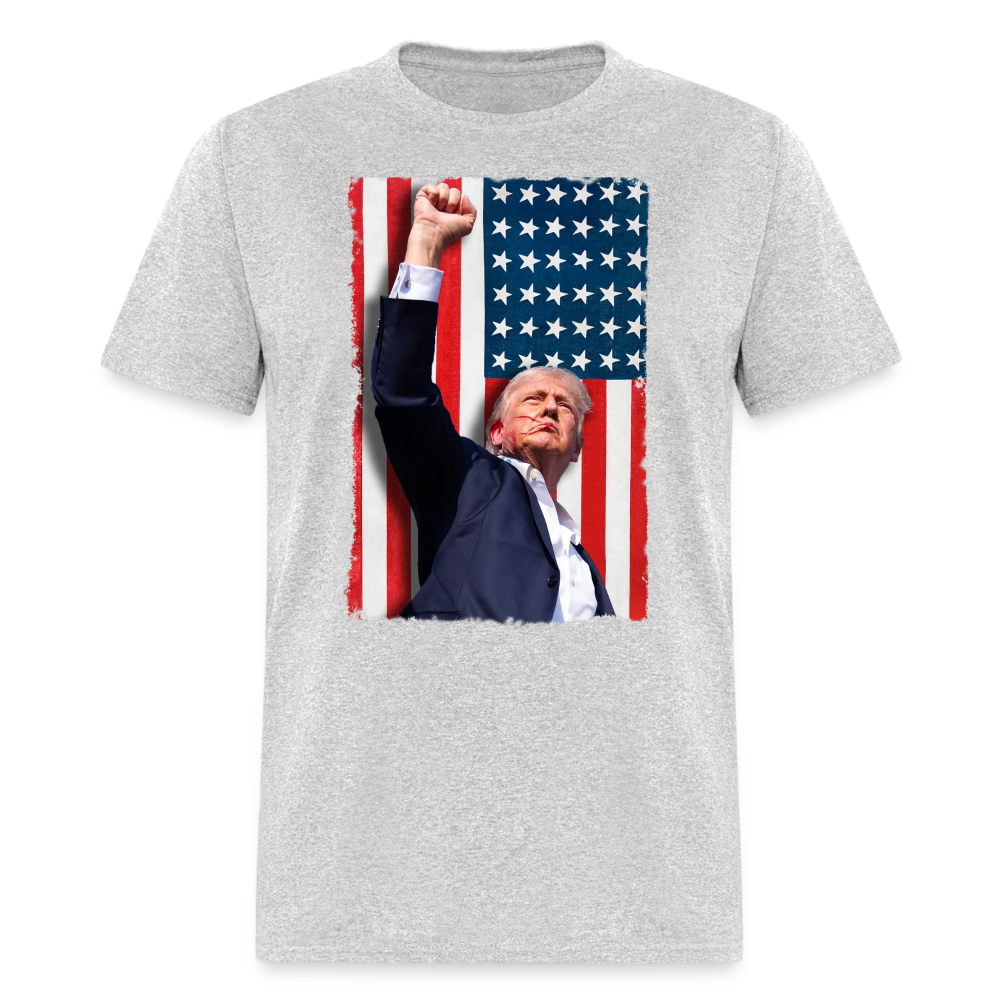 Stand Tall - Trump 2024 Classic T-Shirt - heather gray