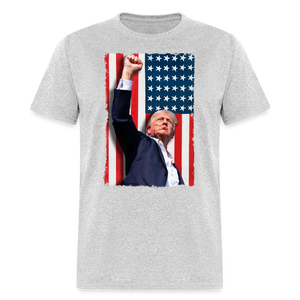 Stand Tall - Trump 2024 Classic T-Shirt - heather gray