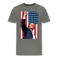 Stand Tall - Trump 2024 Men's Premium T-Shirt - asphalt gray