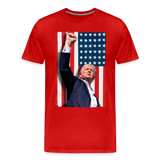 Stand Tall - Trump 2024 Men's Premium T-Shirt - red