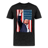 Stand Tall - Trump 2024 Men's Premium T-Shirt - charcoal grey