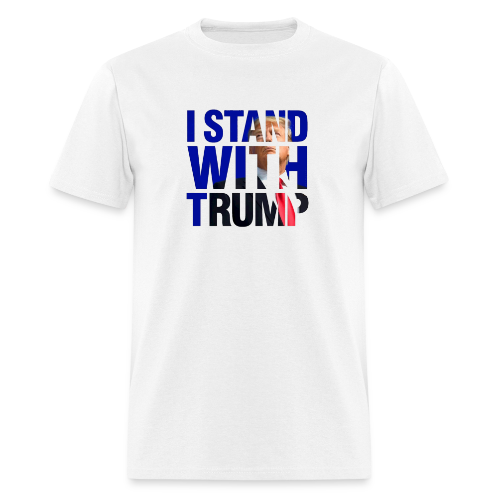 I Stand With Trump Classic T-Shirt - white