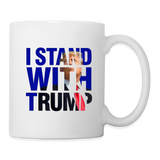 I Stand With Trump Coffee/Tea Mug - white