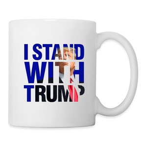 I Stand With Trump Coffee/Tea Mug - white