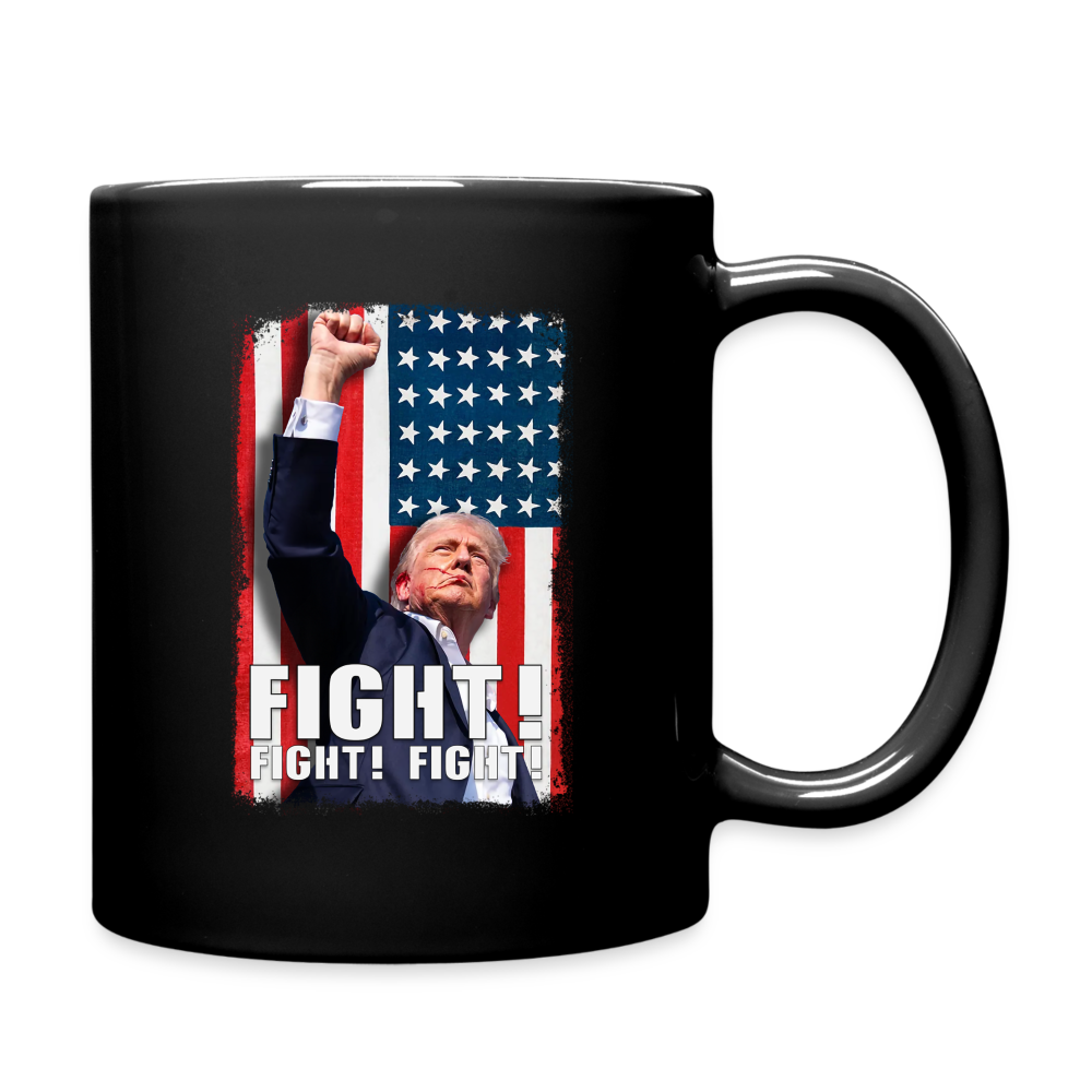 Trump Fight! Fight! Fight!  MUG Full Color Mug - black