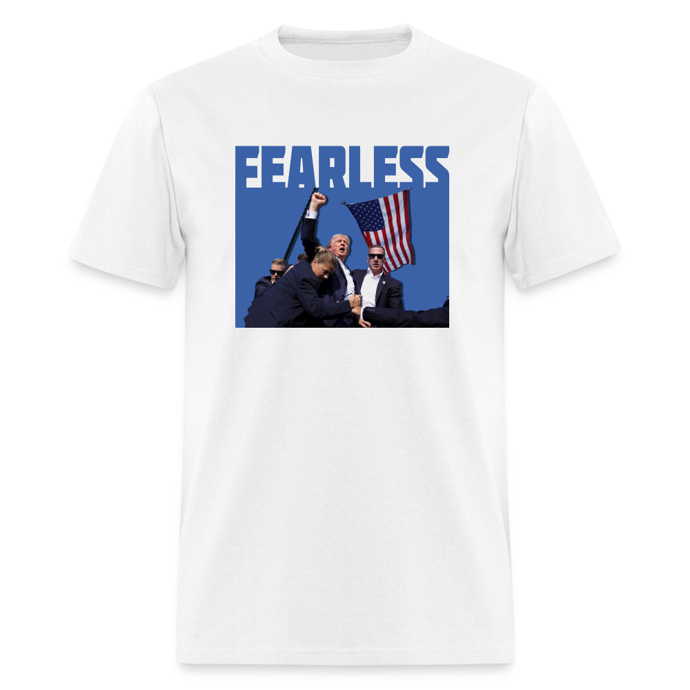 Trump Fearless Unisex Classic T-Shirt - white