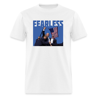 Trump Fearless Unisex Classic T-Shirt - white