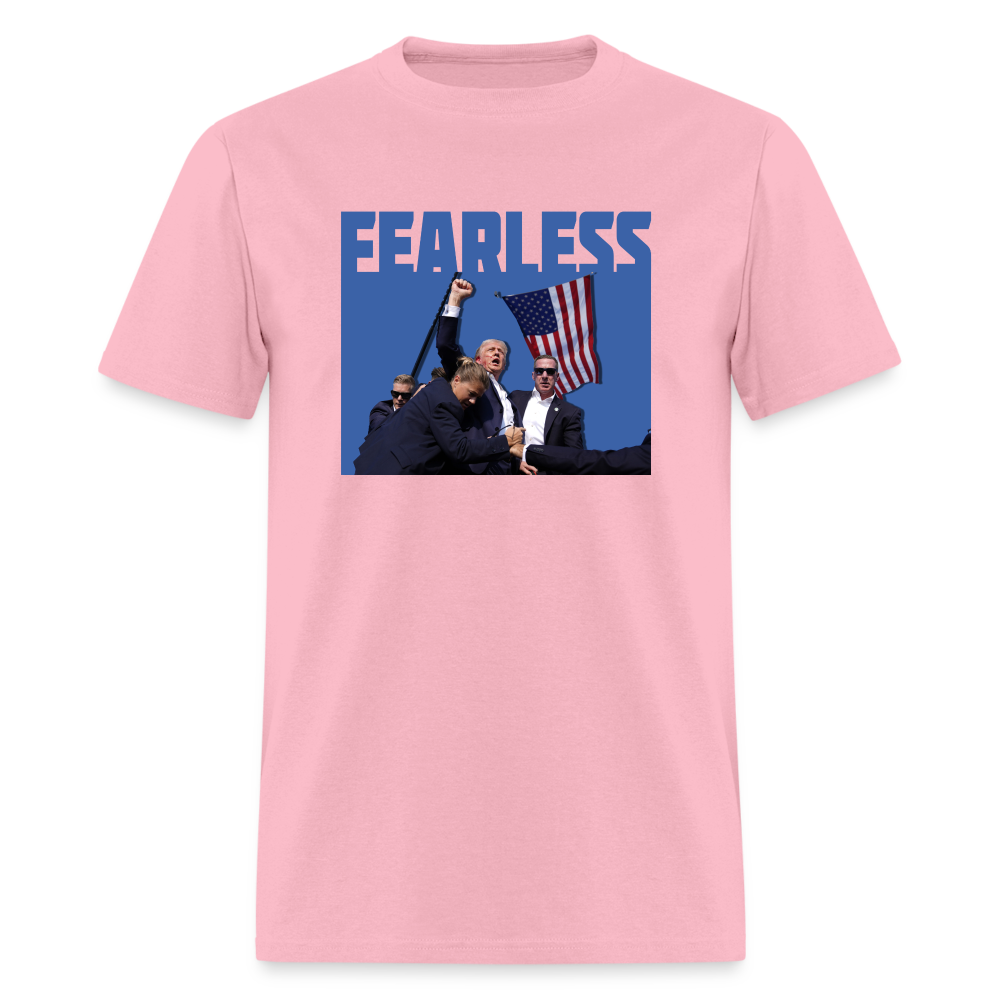 Trump Fearless Unisex Classic T-Shirt - pink