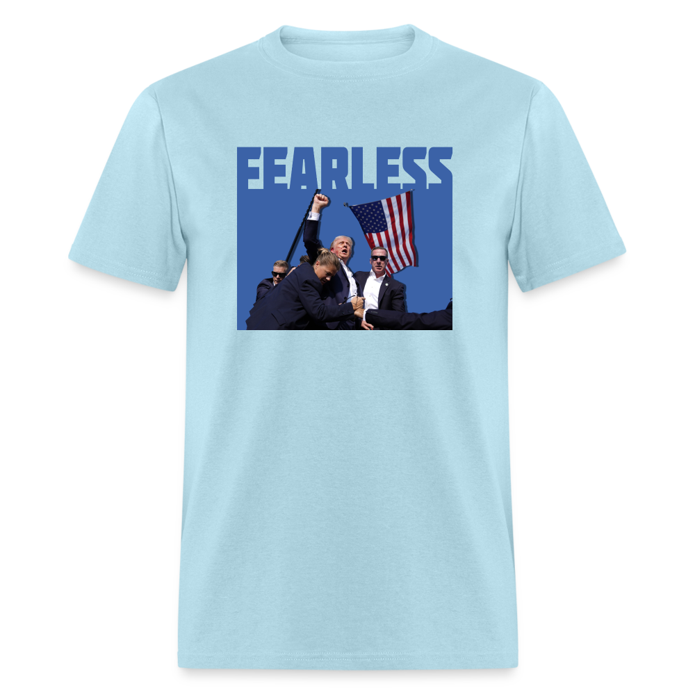 Trump Fearless Unisex Classic T-Shirt - powder blue