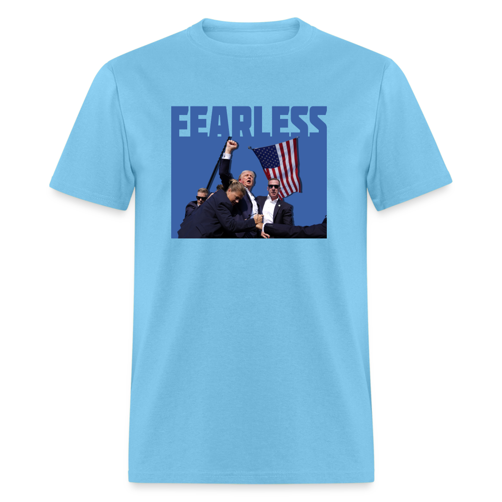 Trump Fearless Unisex Classic T-Shirt - aquatic blue