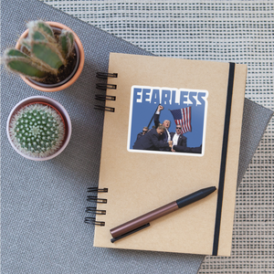 Fearless Sticker - white matte