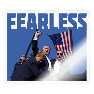 Fearless Sticker - transparent glossy