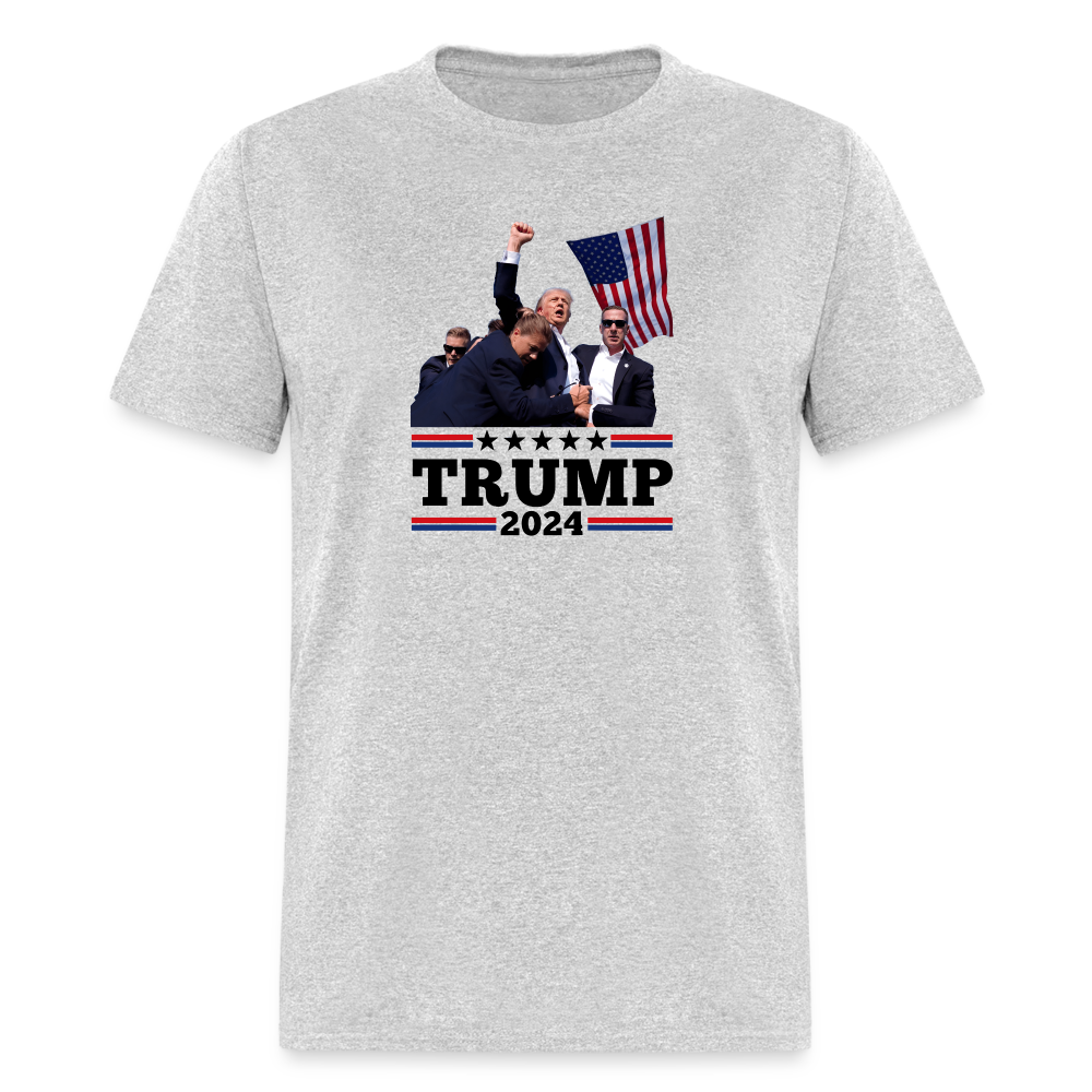 Trump 2024 Unisex Classic T-Shirt - heather gray