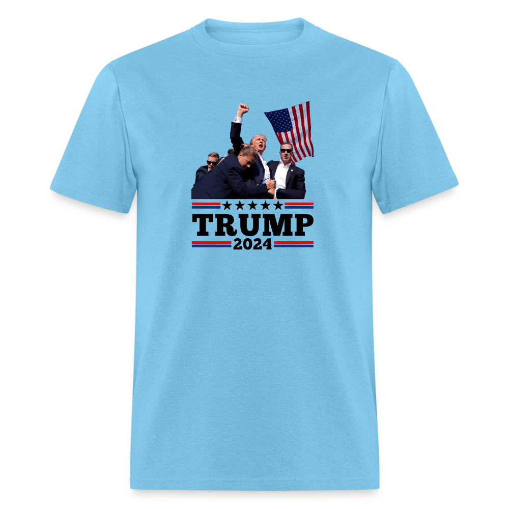 Trump 2024 Unisex Classic T-Shirt - aquatic blue