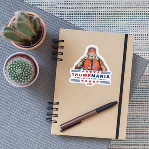 Trumpmania Sticker - white matte