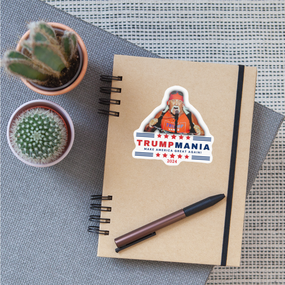 Trumpmania Sticker - white glossy