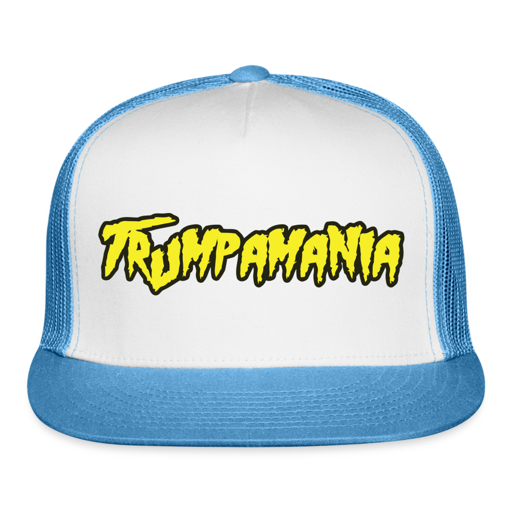 TRUMPMANIA Trucker Cap - white/blue