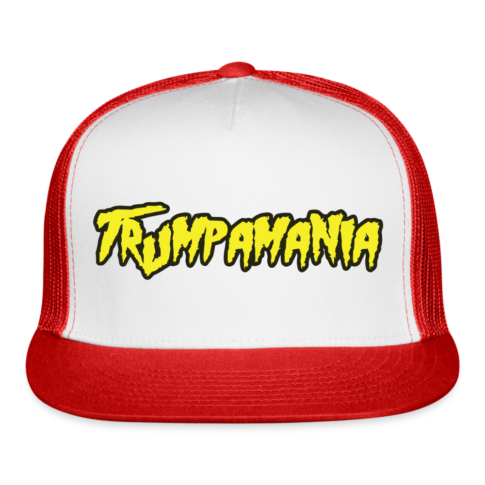 TRUMPMANIA Trucker Cap - white/red