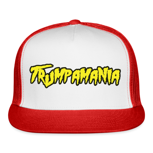 TRUMPMANIA Trucker Cap - white/red