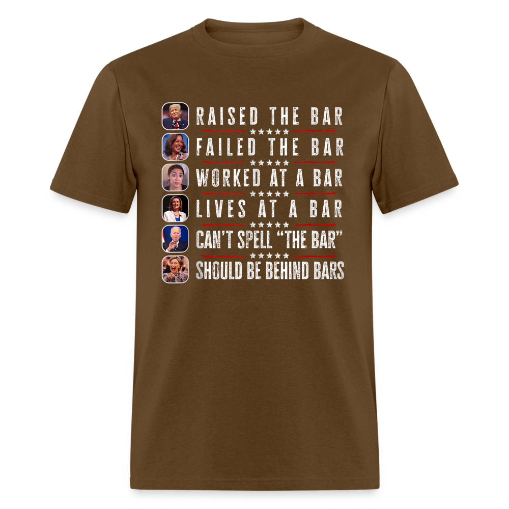 Trump Raised The Bar Classic T-Shirt - brown