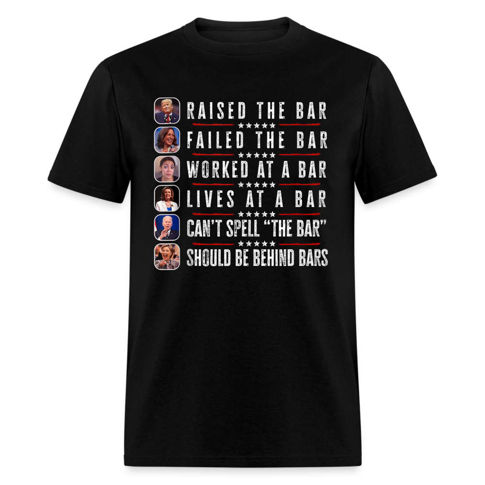 Trump Raised The Bar Classic T-Shirt - black