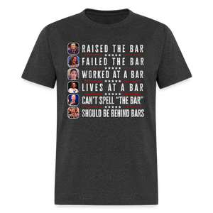 Trump Raised The Bar Classic T-Shirt - heather black