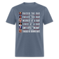 Trump Raised The Bar Classic T-Shirt - denim