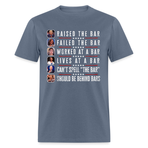 Trump Raised The Bar Classic T-Shirt - denim