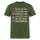 Trump Raised The Bar Classic T-Shirt - military green