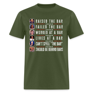 Trump Raised The Bar Classic T-Shirt - military green