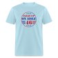 Clean Up On Aisle 46 Unisex Classic T-Shirt - powder blue