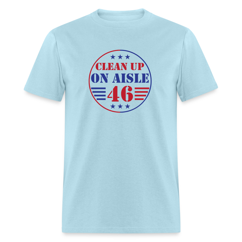 Clean Up On Aisle 46 Unisex Classic T-Shirt - powder blue