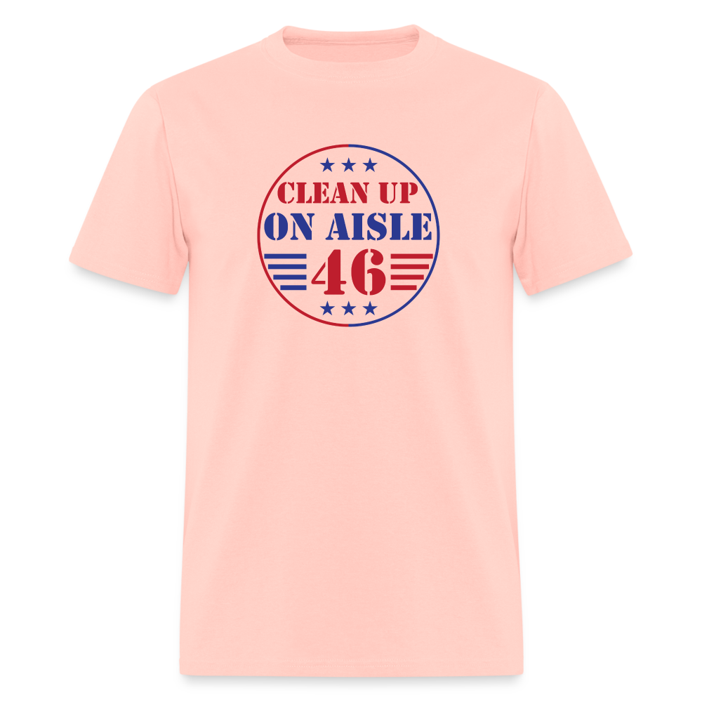 Clean Up On Aisle 46 Unisex Classic T-Shirt - blush pink 