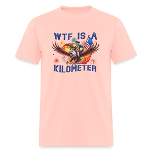 WTF Is A Kilometer Funny Classic T-Shirt - blush pink 
