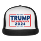 Trump 2024 - Take America Back Trucker Cap - white/black