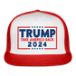 Trump 2024 - Take America Back Trucker Cap - white/red