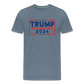 Trump 2024 - Take America Back Men's Premium T-Shirt - steel blue