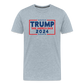 Trump 2024 - Take America Back Men's Premium T-Shirt - heather ice blue