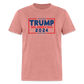 Trump 2024 - Take America Back Classic T-Shirt - heather mauve