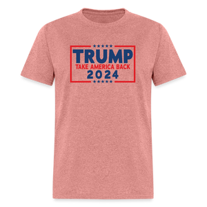 Trump 2024 - Take America Back Classic T-Shirt - heather mauve