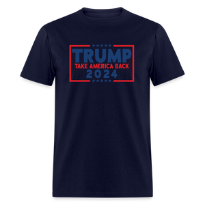 Trump 2024 - Take America Back Classic T-Shirt - navy