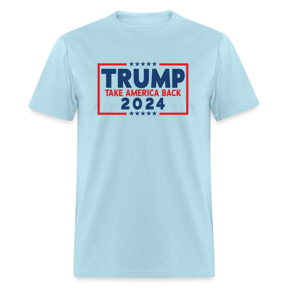 Trump 2024 - Take America Back Classic T-Shirt - powder blue