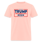 Trump 2024 - Take America Back Classic T-Shirt - blush pink 