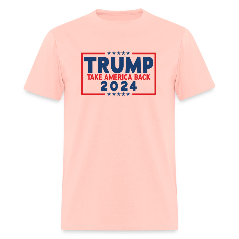 Trump 2024 - Take America Back Classic T-Shirt - blush pink 