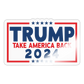 Trump 2024 - Take America Back Sticker - transparent glossy