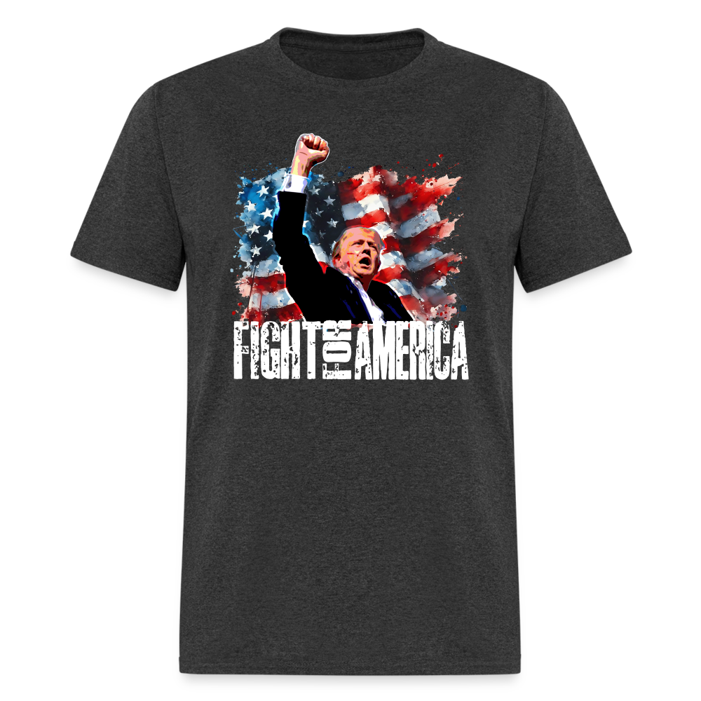 Fight For America Trump 7/13/24  Classic T-Shirt - heather black