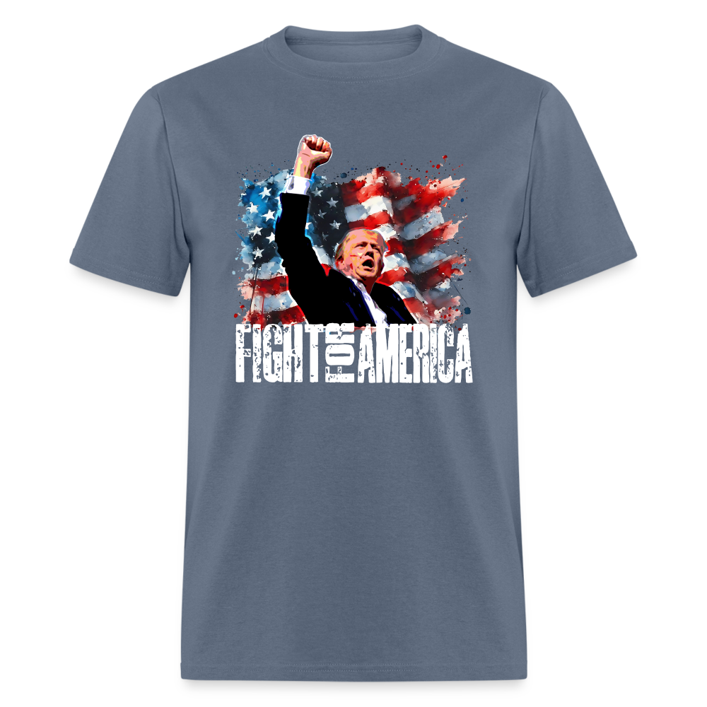 Fight For America Trump 7/13/24  Classic T-Shirt - denim