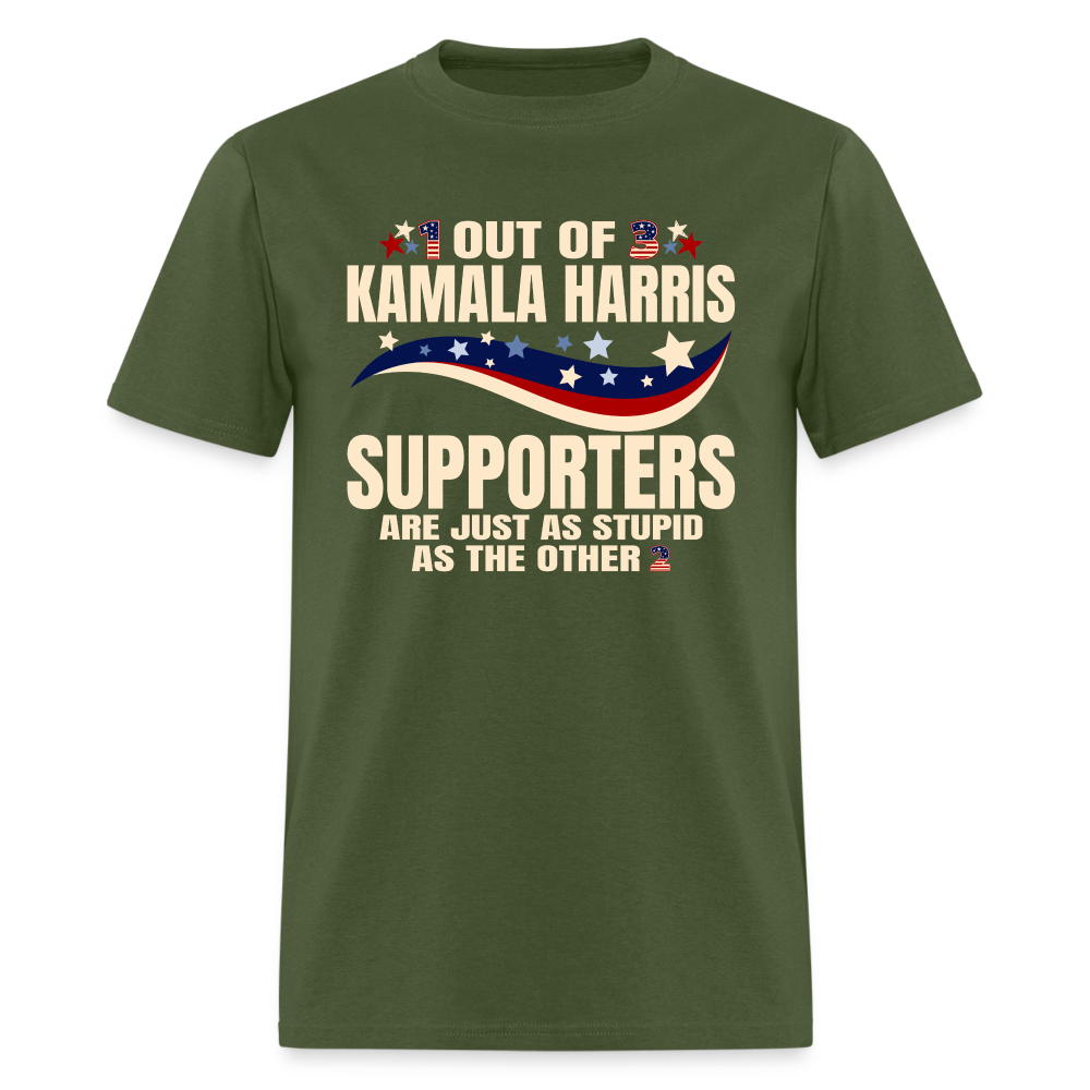 Funny Anti Kamala Harris 2024 Classic T-Shirt - military green