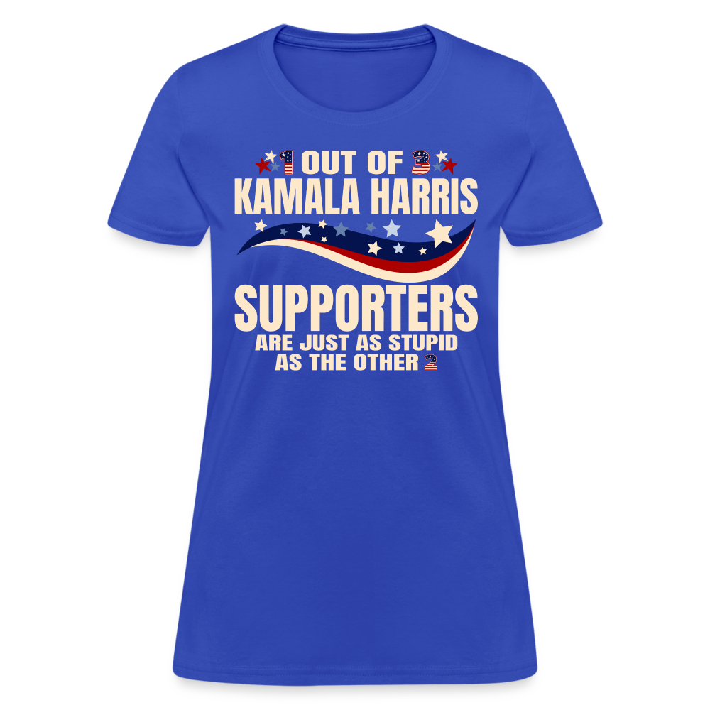 Funny Anti Kamala Harris 2024 Women's T-Shirt - royal blue